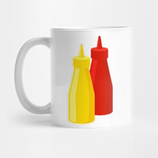 Mustard and ketchup Mug